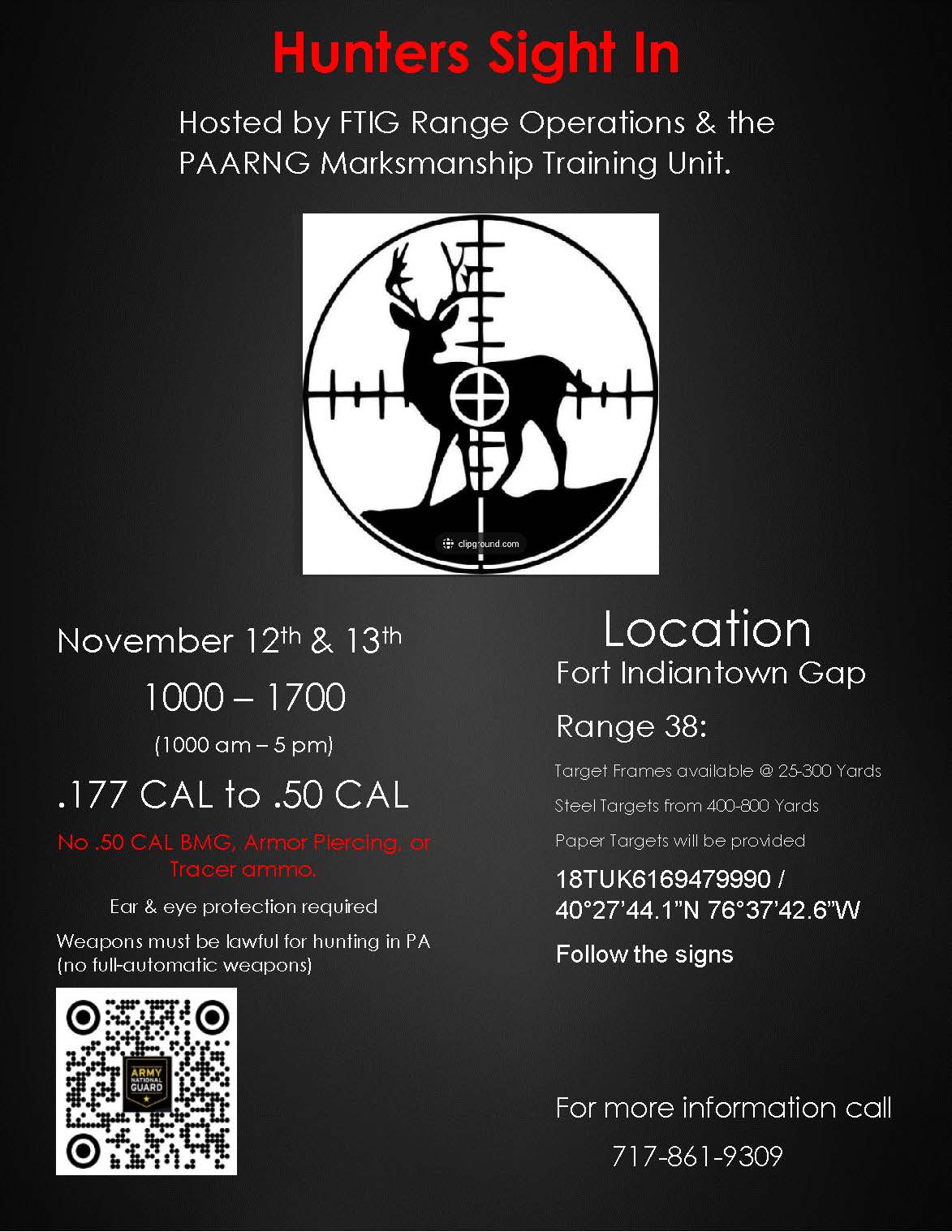 Home Fort Indiantown Gap iSportsman